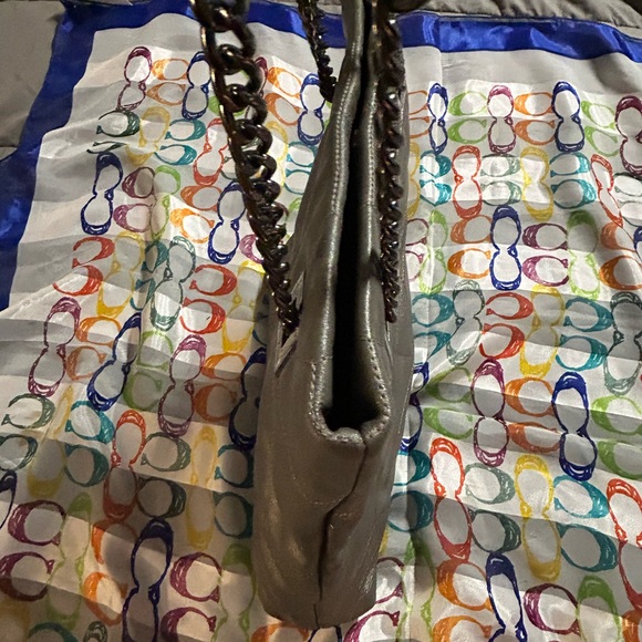 Calvin Klein Large Leather Tote Purse - Picture 14 of 15